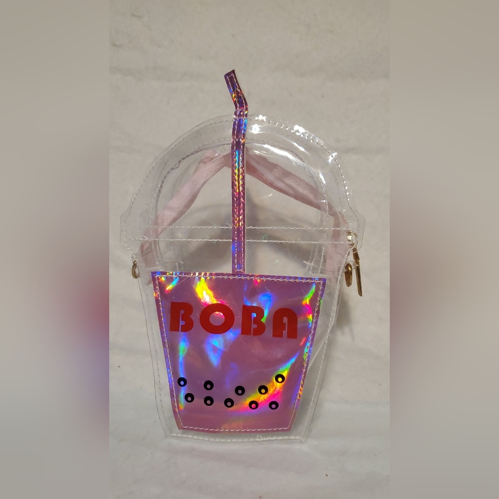 Boba tea cup purse crossbody